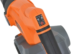 Воздуходувка-пылесос Carver СBV 01BL40-240 400Вт пит.:от аккум. оранжевый/черный