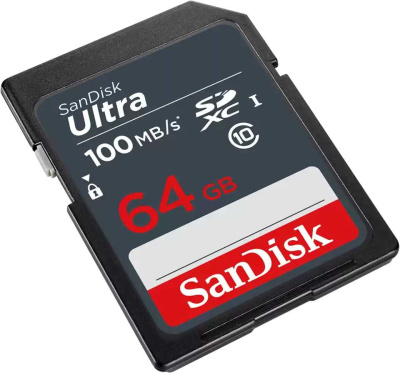 Флеш карта SDXC 64GB Sandisk SDSDUNR-064G-GN3IN Ultra