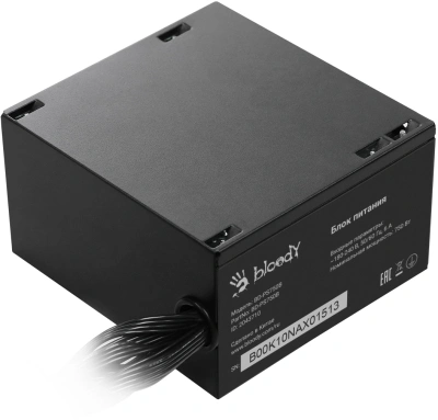 Блок питания Bloody ATX 750W BD-PS750B 80+ bronze (20+4pin) APFC 120mm fan 6xSATA RTL