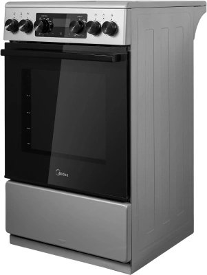 Плита Электрическая Midea MFO-D4E20T9E(SL) серый/черный стеклокерамика (без крышки)