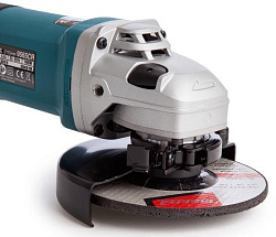 Углошлифовальная машина Makita 9565CR 1400Вт 12000об/мин рез.шпин.:M14 d=125мм