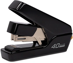 Степлер настольный Deli 0370SBLACK Exceed 24/6 26/6 (40листов) снижение усилия черный 100скоб коробка