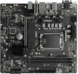 Материнская плата MSI B760M BOMBER WIFI Soc-1700 Intel B760 2xDDR5 mATX AC`97 8ch(7.1) 2.5Gg+VGA+HDMI+DP