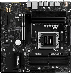 Материнская плата Asrock B850M PRO-A Socket AM5 AMD B850 4xDDR5 mATX AC`97 8ch(7.1) 2.5Gg RAID+HDMI+DP