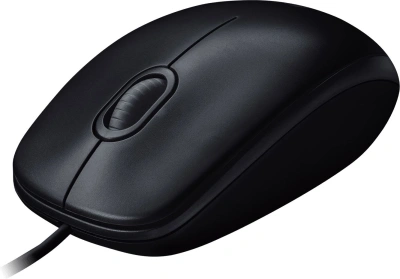 Мышь Logitech M100r черный оптическая 1000dpi USB 2but (910-006766)