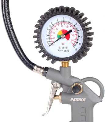 Пистолет для накачки шин Patriot GN 60D серый