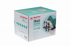 Циркулярная пила (дисковая) Hammer Flex CRP1300D 1300Вт (ручная) D диска.:160мм (CRP1300D)