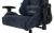 Кресло игровое Zombie VIKING KNIGHT Fabric синий Light-27 с подголов. крестов. металл