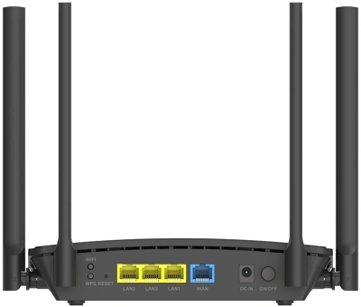 Роутер беспроводной Origo OWR1530AXG (OWR1530AXG/A1A) AX1500 10/100/1000BASE-T черный