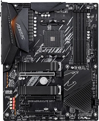 Материнская плата Gigabyte B550 AORUS ELITE WIFI7 Soc-AM4 AMD B550 4xDDR4 ATX AC`97 8ch(7.1) 2.5Gg RAID+HDMI+DP