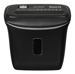 Шредер Buro Home BU-S506C черный (секр.P-4) фрагменты 5лист. 12лтр. пл.карты