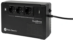 Источник бесперебойного питания Systeme Electriс BV BVSE600RS 360Вт 600ВА черный
