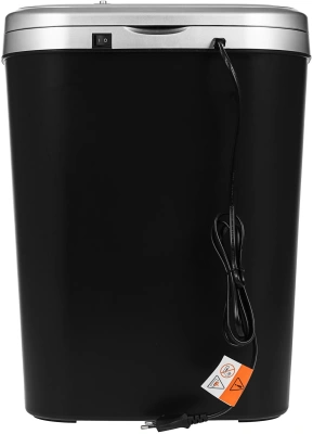 Шредер Fellowes PowerShred 53С черный/серый (секр.P-4) фрагменты 10лист. 23лтр. скрепки скобы пл.карты CD