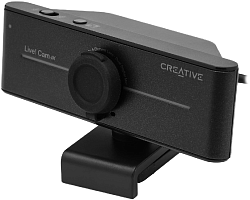 Камера Web Creative Live! Cam 4K VF0990 черный 8Mpix (3840x2160) USB2.0 с микрофоном (73VF099000000)