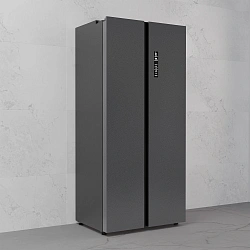 Холодильник Lex LSB525BMID 2-хкамерн. темно-серый