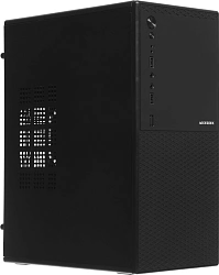 Корпус Accord ACC-1605B черный без БП mATX 2x80mm 2x120mm 2xUSB2.0 audio