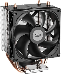 Устройство охлаждения(кулер) PcCooler R200 Soc-AM5/AM4/1200/1700/1851 серебристый/черный 3-pin 30dB Al+Cu 110W Ret (R200-XXNWYX-US)