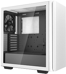 Корпус Deepcool CK500 WH белый без БП ATX 2x120mm 1x140mm 2xUSB3.0 audio bott PSU