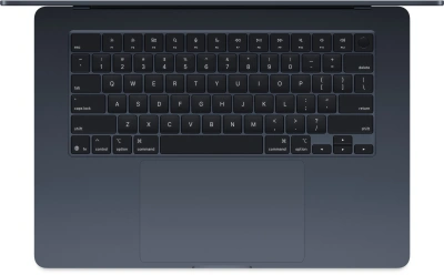 Ноутбук Apple MacBook Air A3241 M4 10 core 16Gb SSD512Gb/10 core GPU 15.3" Liquid Retina (2880x1864) macOS midnight WiFi BT Cam (MW1M3LL/A)