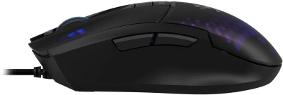 Мышь A4Tech Bloody L65 Max черный/фиолетовый оптическая 12000dpi USB 6but (L65 MAX/HONEYCOMB)
