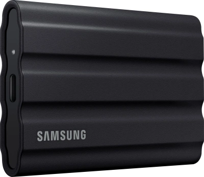 Накопитель SSD Samsung Original USB-C 2TB MU-PE2T0S/AM Shield T7 1.8" черный