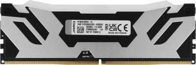 Память DDR5 16GB 6800MHz Kingston KF568C36RSA-16 Fury Renegade Silver XMP RGB RTL Gaming PC5-54400 CL36 DIMM 288-pin 1.4В kit с радиатором Ret