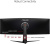 Монитор Asus 49" ROG Strix XG49VQ черный VA LED 32:9 HDMI M/M матовая HAS Piv 450cd 3840x1080 144Hz FreeSync 2 DP FHD USB 12.2кг