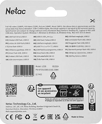 Флеш Диск Netac 16Gb U336 NT03U336S-016G-30BK USB3.0 черный