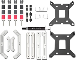 Система водяного охлаждения ID-Cooling SL240 XE ARGB Soc-AM5/AM4/1200/1700/1851 белый 4-pin 14-30dB Al+Cu LCD 300W Ret (SL240 XE WHITE)
