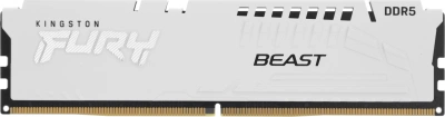 Память DDR5 16GB 6400MHz Kingston KF564C32BW-16 Fury Beast RTL Gaming PC5-51200 CL32 DIMM 288-pin 1.4В single rank с радиатором Ret
