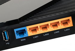 Роутер беспроводной TP-Link Archer AX55 AX3000 10/100/1000BASE-TX/4G ready черный