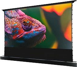 Экран Cactus 148x263см FloorRising CS-PSFRCLR-263X148 16:9 напольный рулонный черный (моторизованный привод)