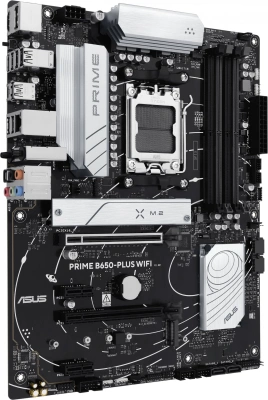 Материнская плата Asus PRIME B650-PLUS WIFI SocketAM5 AMD B650 4xDDR5 ATX AC`97 8ch(7.1) 2.5Gg RAID+HDMI+DP