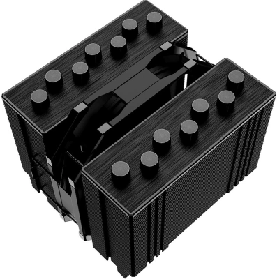 Устройство охлаждения(кулер) ID-Cooling SE-207-XT Slim Soc-AM5/AM4/1200/1700/1851 черный 4-pin 15-35dB Al+Cu 220W 760gr Ret