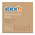 Блок самоклеящийся бумажный Stick`n 21639 76x76мм 100лист. 62г/м2 Kraft Notes