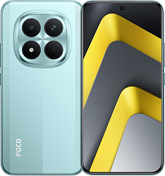 Смартфон Xiaomi Poco M8 Pro 5G 512Gb 12Gb зеленый моноблок 3G 4G 2Sim 6.83" 1280x2772 Android 15 50Mpix 802.11 a/b/g/n/ac/ax NFC GPS GSM900/1800 GSM1900 Protect