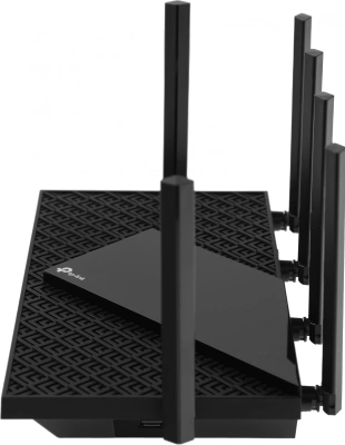 Роутер беспроводной TP-Link Archer AX72 AX5400 10/100/1000BASE-TX черный