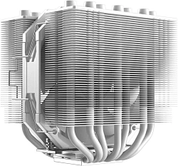 Устройство охлаждения(кулер) ID-Cooling SE-207-XT Slim Soc-AM5/AM4/1200/1700/1851 белый 4-pin 15-35dB Al+Cu 220W 760gr Ret (SE-207-XT SLIM SNOW)
