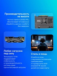 Видеокарта Asus PCI-E 5.0 TUF-RX9070XT-O16G-GAMING AMD Radeon RX 9070XT 16Gb 256bit GDDR6 2520/20000 HDMIx1 DPx3 HDCP Ret