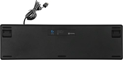 Клавиатура Logitech G412 SE механическая черный USB Multimedia for gamer LED (920-010440) кабель 1.8м