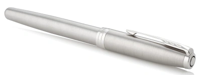Ручка перьев. Parker Sonnet Core F526 (1931509) Stainless Steel CT F сталь нержавеющая