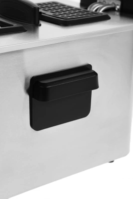 Фритюрница Kitfort КТ-4054 2000Вт серебристый/черный