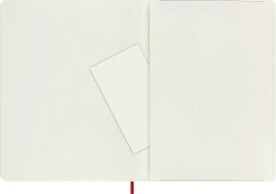 Блокнот Moleskine CLASSIC SOFT QP621F2 XLarge 190х250мм 192стр. линейка мягкая обложка красный