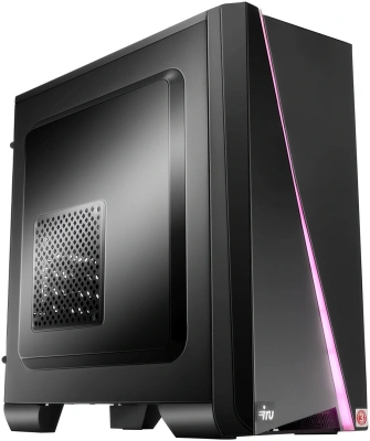 ПК IRU Tactio 320A5GER MT Ryzen 5 5600G (3.9) 16Gb SSD512Gb RGr Windows 11 Pro 64 GbitEth 500W черный (2106549)