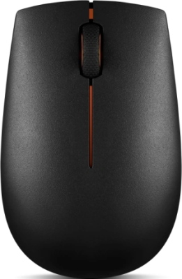 Мышь Lenovo 300 Wireless Compact черный оптическая 1000dpi беспров. (GX30K79401)