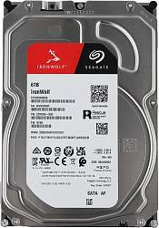 Жесткий диск Seagate SATA-III 6TB ST6000VN006 NAS Ironwolf 4KN (5400rpm) 256Mb 3.5"