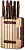 Набор ножей кухон. Victorinox Wood (5.1150.11) компл.:11предм. с подставкой дерево подар.коробка