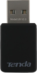 Сетевой адаптер Wi-Fi Tenda U9 AC650 USB 2.0 (ант.внутр.)