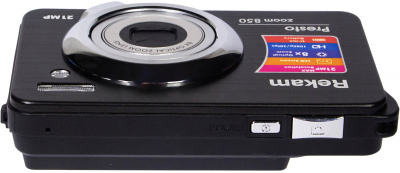 Фотоаппарат Rekam Presto zoom 850 bl черный 21Mpix 2.7" 1080p SDHC/MMC CMOS IS el/Li-Ion