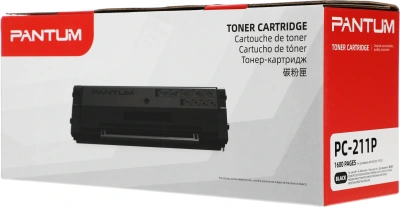 Картридж лазерный Pantum PC-211P (PC-211EV) черный (1600стр.) для Pantum Series P2200/2500/M6500/6550/6600
